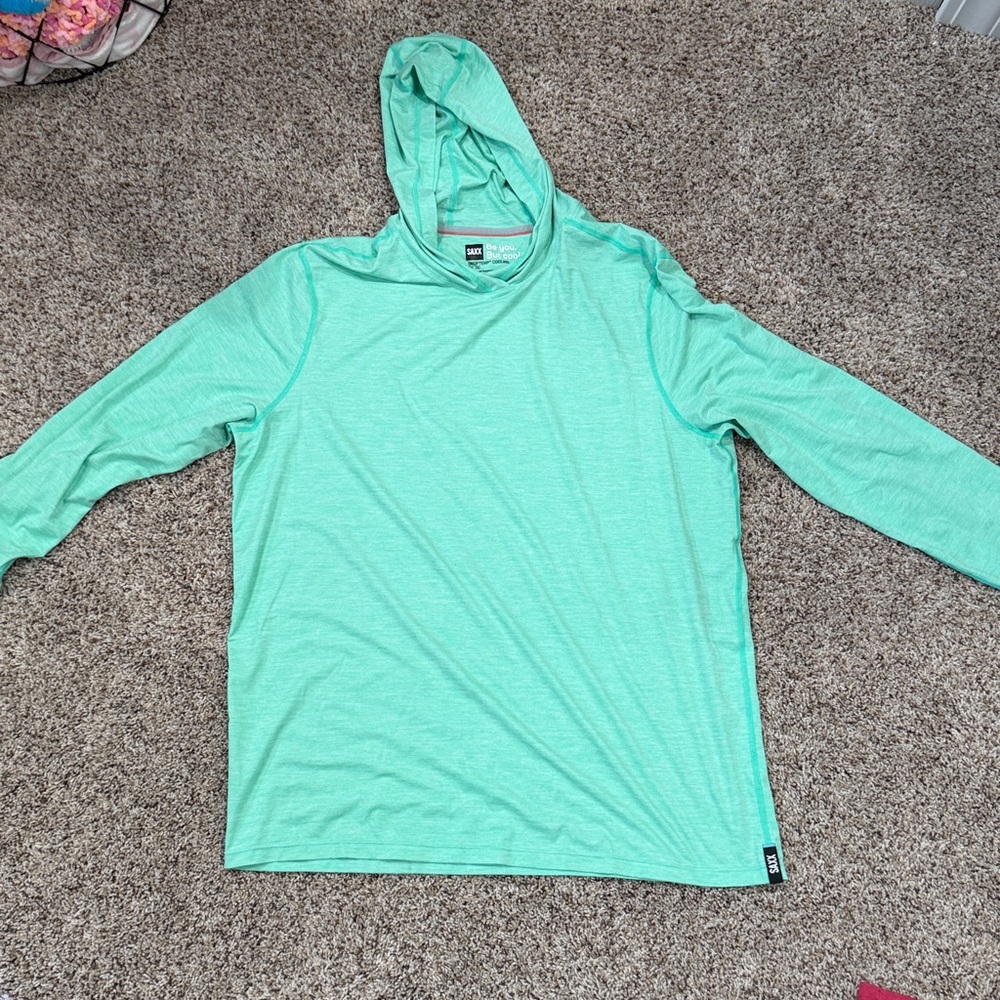 SAXX Long Sleeve hoodie/hooded sweatshirt Large